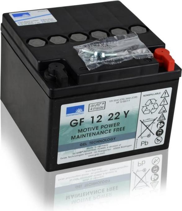 Produktbild Sonnenschein GF 12 22 Y GEL Batterie (12 V, 22 Ah)