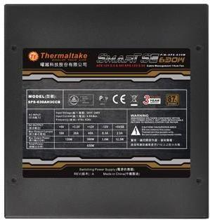 Produktbild Thermaltake PSU Smart SE Gold 630W 80+ Gold (630 W)