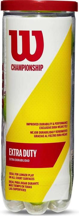 Wilson Tennisbälle CHAMPIONSHIP 3 Stück WRT100101