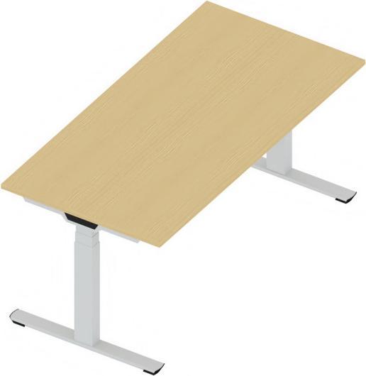 Palmberg Table CREW T Lift chêne L : 1600