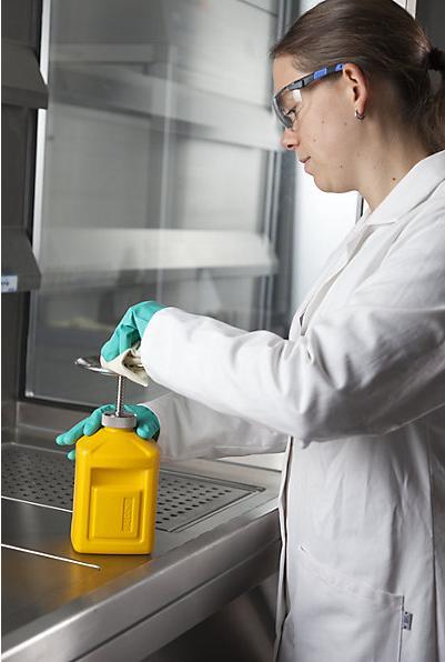 Image du produit Falcon Bidon humecteur, polyéthylène jaune, capacité 2 l.