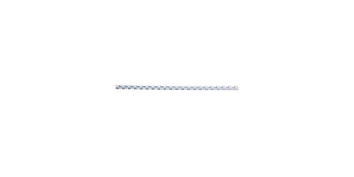 Image du produit GBC Dos du cartable 8mm, 21 anneaux, blanc, 100 pcs.