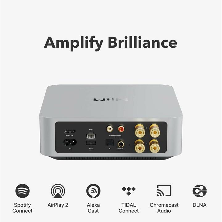 Image du produit WiiM Amp (Ampli-tuner réseau)