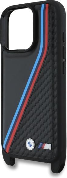 Immagine prodotto BMW BMHCP16X23PSVTK Custodia rigida per iPhone 16 Pro Max 6,9" in carbonio/nero M Edition Carbon (Apple iPhone 16 Pro Max)