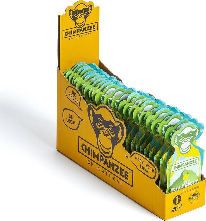 Actual product image Chimpanzee Energy Gel (Lemon, 25 pcs., 875 g)