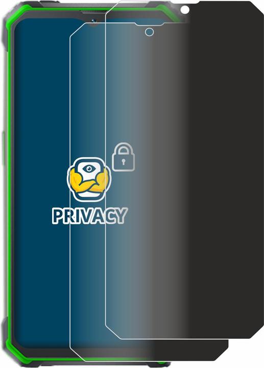 Produktbild BROTECT Sichtschutzfolie Anti-Spy Privacy Folie Blaulicht-Schutz (2 Stück, Blackview BV7100)