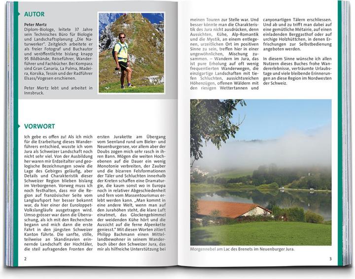 Produktbild KOMPASS Wanderführer Schweizer Jura 55