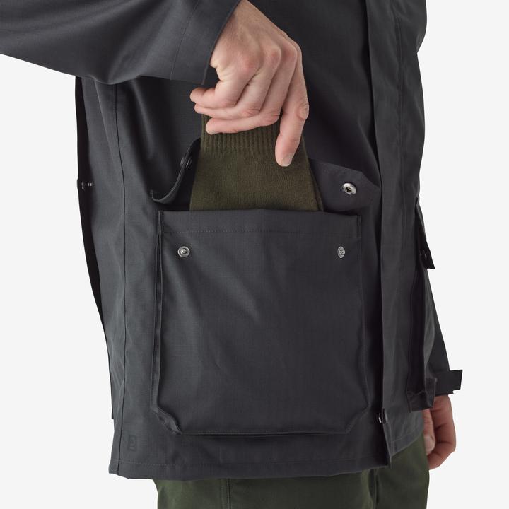 Produktbild Solognac Regenjacke 500 grau (4XL)