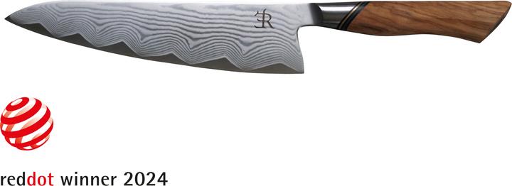 Produktbild Ryda Knives Legacy knife - A-73 - Chef Messer - RedDot (34 cm)