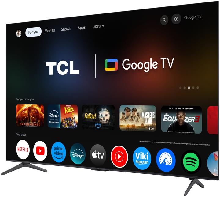 Immagine prodotto TCL Serie C6KS Smart TV QD-MiniLED 4K 75" 75C6KS, audio Onkyo 2.1, Dolby Vision & Atmos, Google TV (75", Mini-LED, 4K, 2025)