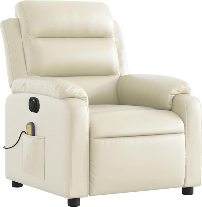 VidaXL Massagesessel Elektrisch Kunstleder