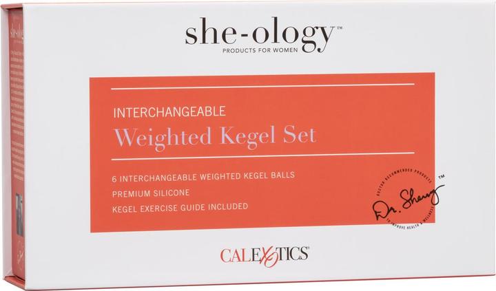 Produktbild CalExotics She-ology® Interchangeable Weighted Kegel Set