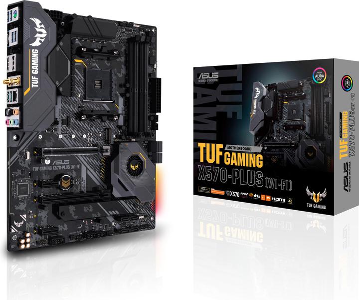 ASUS TUF Gaming X570-Plus (WI-FI) (AM4, AMD X570, ATX)