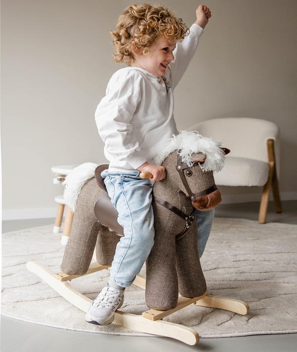 Produktbild Tryco Baby Schaukelpferd gross Grau