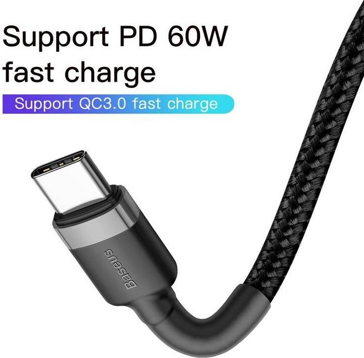 Actual product image Baseus Cafule Series Fast Charge (2 m, USB 2.0)