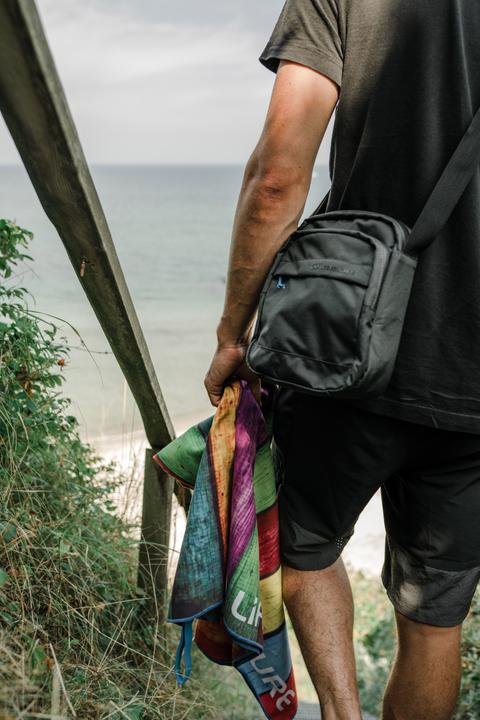 Produktbild Lifeventure RFiD Shoulder Bag, Recycled, Grey