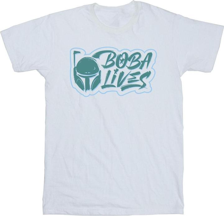 Image du produit Star Wars - T-shirt THE BOOK OF BOBA FETT LIVES CHEST - Homme (L)