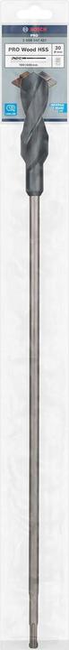 Immagine prodotto Bosch Professional Zubehör Punta per installazione PRO Wood HSS, 30 x 100 x 600 mm (30 mm)