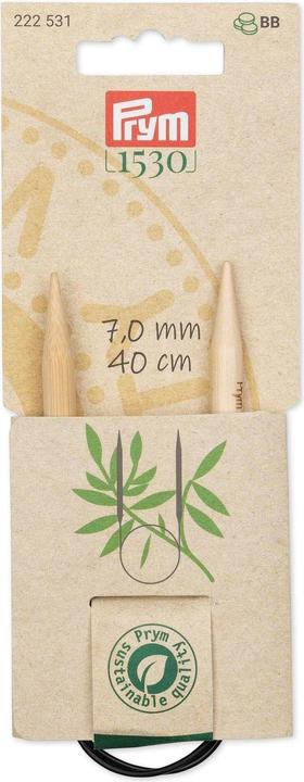 Actual product image Prym Circular knitting needle BAMBOO 7.00 mm, 40 cm