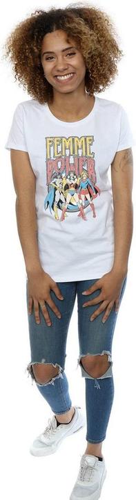 Image du produit DC Super Hero Girls Femme/Ladies Femme Power Cotton T-Shirt (S)