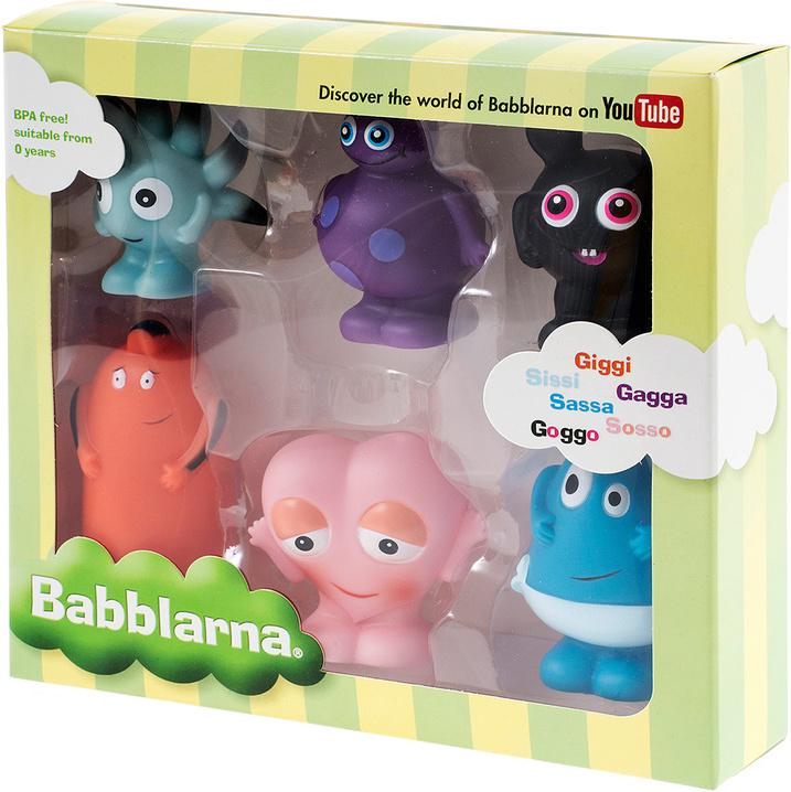 Actual product image Teddykompaniet Babblarna - Plastic figures - GS Mix (TK12341)