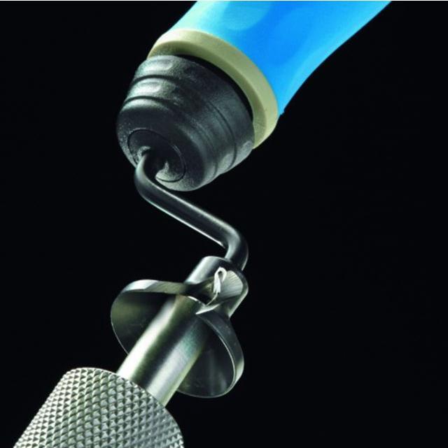 Actual product image Noga ROTO-DRIVE deburrer with external deburring head ø 4-18 (155 mm)