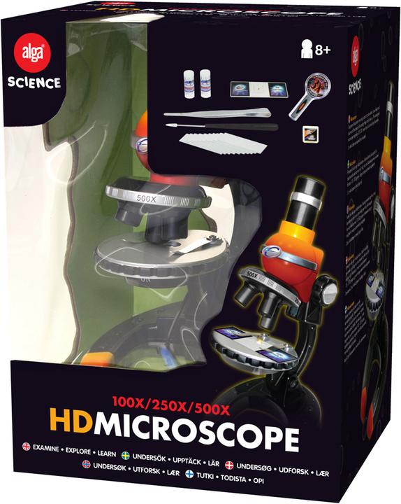 Actual product image Alga HD Microscope, 100/250/500x