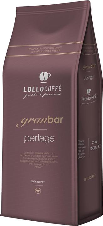 Lollo Caffè Kaffeebohnen Bar Lollo Miscela Perlage (1 Kg) (1000 g, Mittlere Röstung)