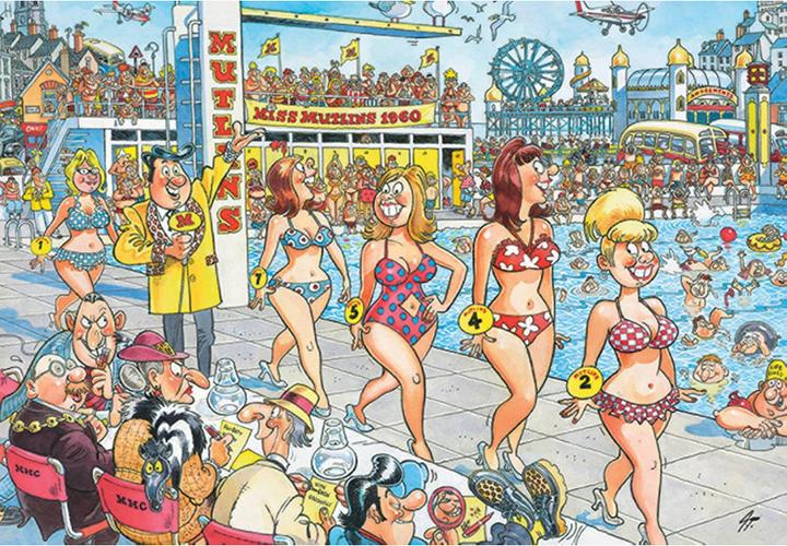 Image du produit Jumbo Wasgij Destiny - Super Models #9, 1000 pc (81931) (1000 pièces)