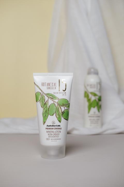 Produktbild Australian Gold Botanical Sunscreen Lotion SPF 15 147 ml (Sonnenlotion, SPF 15, 147 ml)