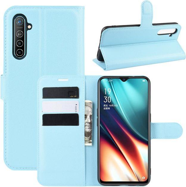 Productafbeelding MU Classic Litchi Leren Boekomslag Serie (Realme XT, Realme X2)