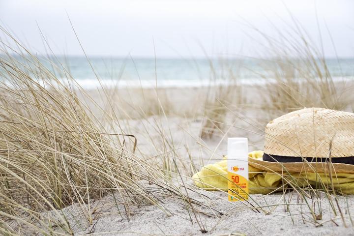 Actual product image Deroma Face Sun Lotion SPF 50 50 ml (Sun cream face, SPF 50, 50 ml)