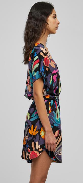 Produktbild Urban Classics Ladies Short Viscose Belt Jumpsuit - 12110 (L)
