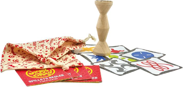 Actual product image Enigma Jungle Speed - Boardgame (Nordic) (JSBERT02S) (Swedish, Norwegian, Finnish, German)