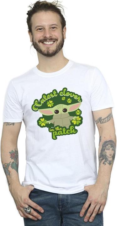 Produktbild Star Wars The Mandalorian St Patrick's Day Cutest Clover TShirt (S)
