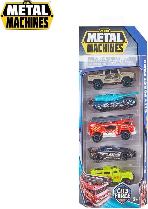 Produktbild Zuru Metal Machines - City Force 5PK (6767)