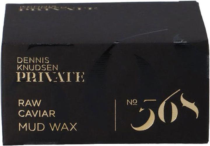 Actual product image Dennis Knudsen PRIVATE - Raw Caviar Mud Wax 100 ml (Hair wax, 100 ml)