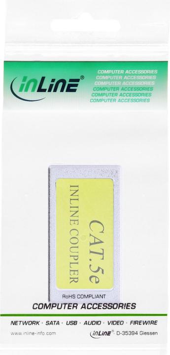 Produktbild InLine Cat.5 Crossover Patchkabel Kupplung (Netzwerk Kupplung)