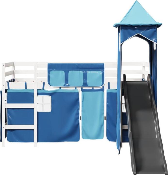 Image du produit VidaXL Lit superposé pour enfant avec tour (80 x 200 cm)