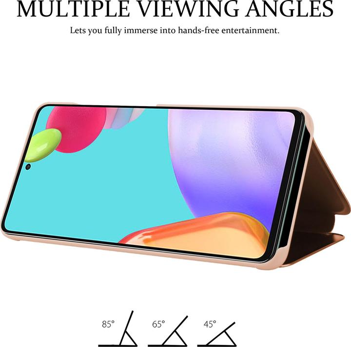 Productafbeelding Cadorabo Boek Smart View Spiegelhoes (Samsung Galaxy A52)