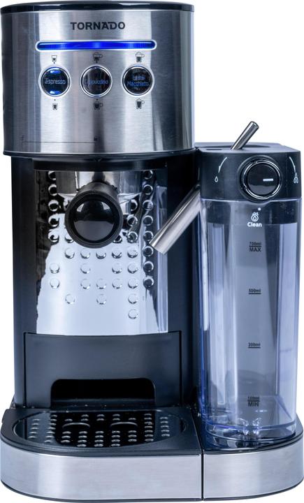 Immagine prodotto Tornado Macchina da caffè completamente automatica TCM-14125 / acciaio inox e nero