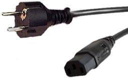 Actual product image Microsoft EURO Power Cable for Xbox 360 Slim (KETTLE LEAD) (1.50 m)