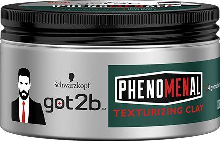 Schwarzkopf got2b Phenomenal hair styling paste Texturizing Clay 100ml (Haarwachs, 100 ml)