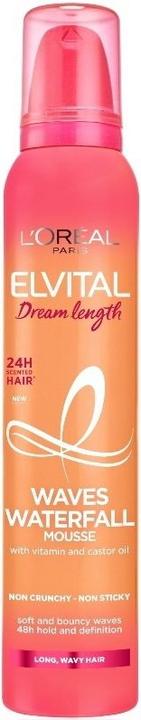 L'Oréal Paris - Elvital Dream Length Waves Waterfall Mousse 200 ml (200 ml, Foaming agent)
