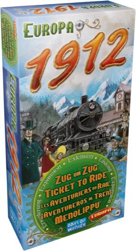 Actual product image Asmodée Ticket To Ride - Europe 1912 Expansion Pack (DOW720111)