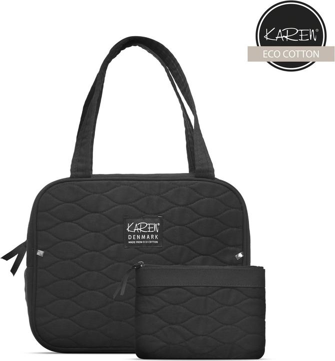 Produktbild Cimi Karen Denmark - Toiletry bag 2 parts set Black