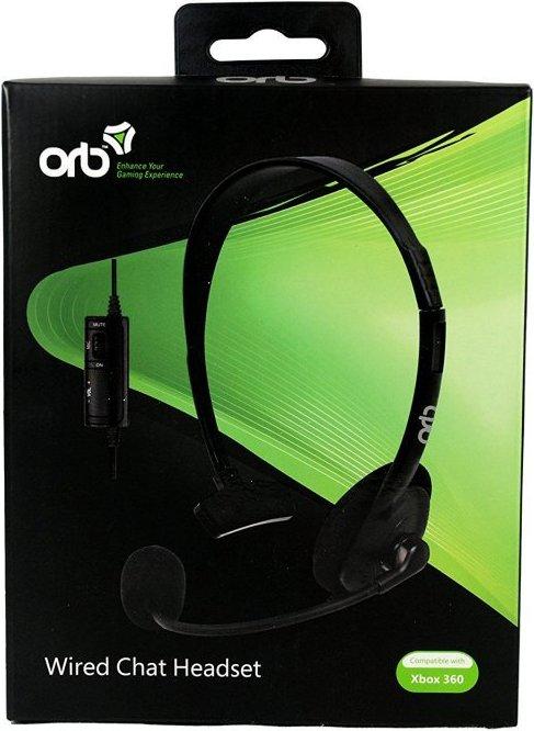 Produktbild ORB Wired Chat Headset for Xbox 360 (Kabelgebunden)