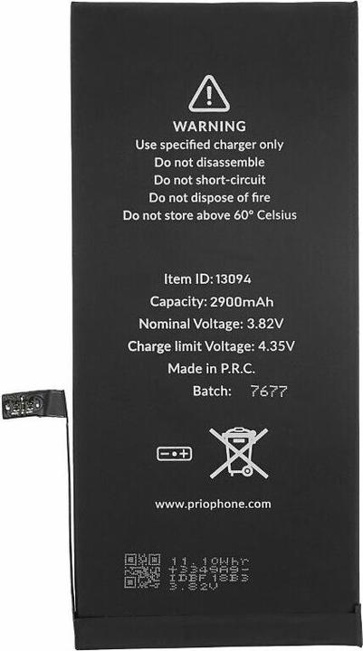 Immagine prodotto prio Batteria per Apple iPhone 7 plus (APN universale) (Accumulatore di carica elettrica, iPhone 7+)