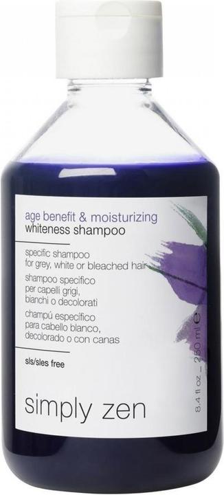 Simply Zen Age Benefit & Moisturizing Whiteness Shampoo 250 ml (250 ml, Silbershampoo)