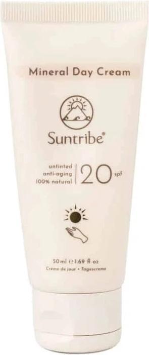 Produktbild Suntribe Bio Mineral Day Cream Sunscreen SPF 20 (Sonnencreme, SPF 20, 50 ml)